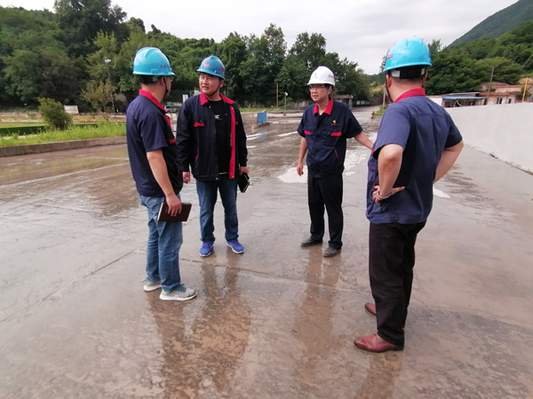 公司開展二季度安環(huán)、消防、防汛綜合大檢查