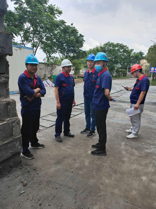 公司開展二季度安環(huán)、消防、防汛綜合大檢查