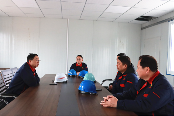 公司黨委書記王伍升到銅基新材料項(xiàng)目檢查指導(dǎo)工作 公司黨委書記王伍升到銅基新材料項(xiàng)目檢查指導(dǎo)工作