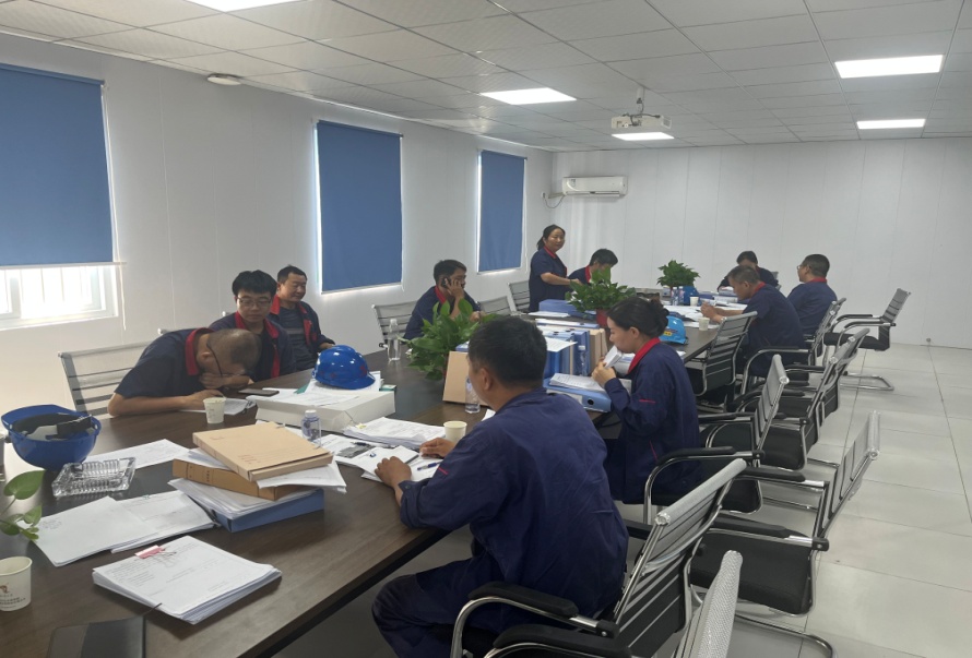 公司開(kāi)展年度質(zhì)量、環(huán)境、職業(yè)健康安全管理體系內(nèi)審工作