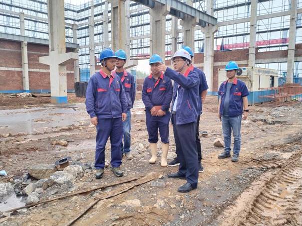 公司開(kāi)展第三季度安全、環(huán)保、消防綜合檢查 