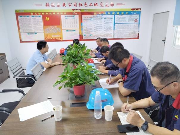 公司開(kāi)展第三季度安全、環(huán)保、消防綜合檢查 