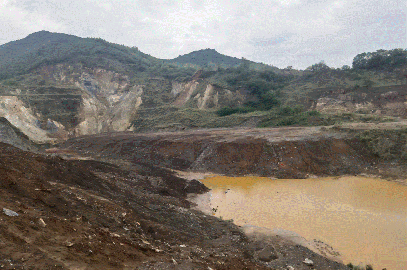 銅山、前山露天采坑復墾項目完成