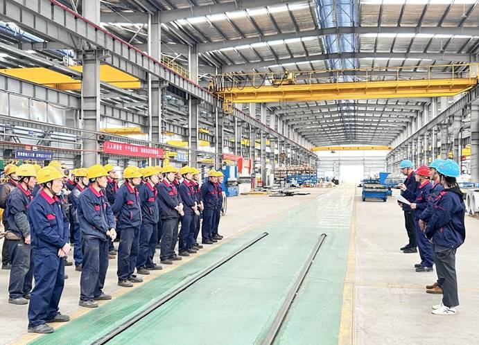 鋼構(gòu)公司開展防災減災日活動